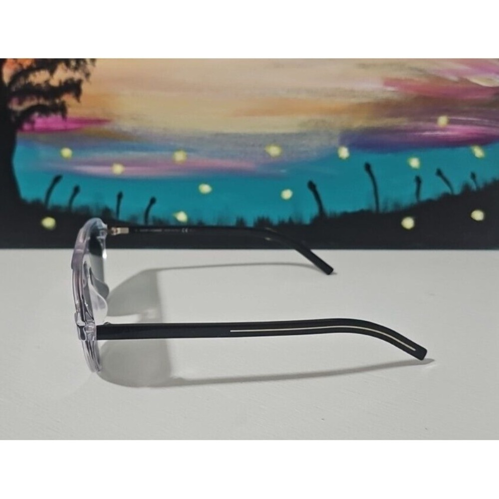 Dior Homme Blacktie 247S  900T4 Clear/Black  Eyeglasses 60-14-150 Frames Only - Picture 6 of 11